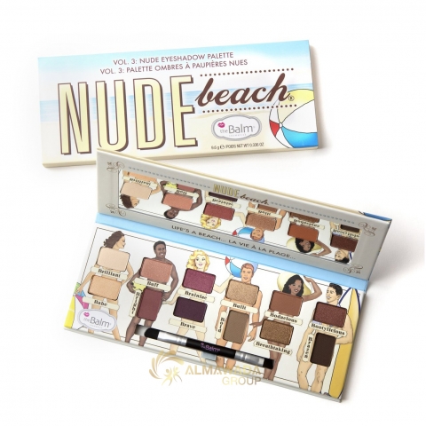 Nude beach eye shadow palette